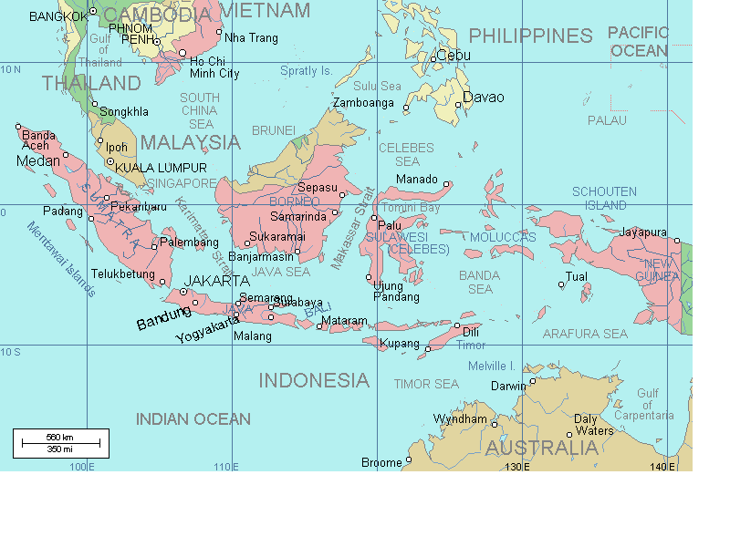 Map Of Indonesia. Indonesia middot; Bali Map