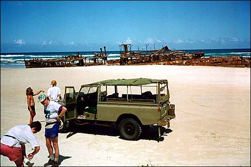 Modern transport -- Fraser Island, Australia