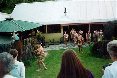 Maori performance -- Rotorua, New Zealand