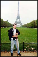 Token photo of tourist destination :: Eiffel Tower, Paris, France