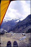 Highest campsite :: Cordillera Blanca, Peru