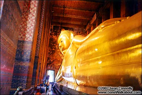 Reclining Buddha at Wat Po -- Ayuthaya, Thailand