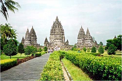 Prambanan temple -- Java, Indonesia