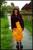Wet Rat, Sabine in Besakih :: Bali, Indonesia
