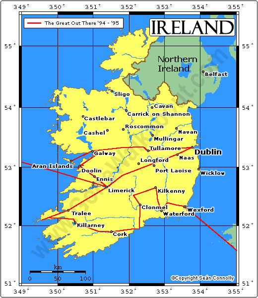 Ireland Map
