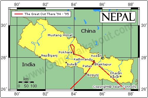 Nepal Map