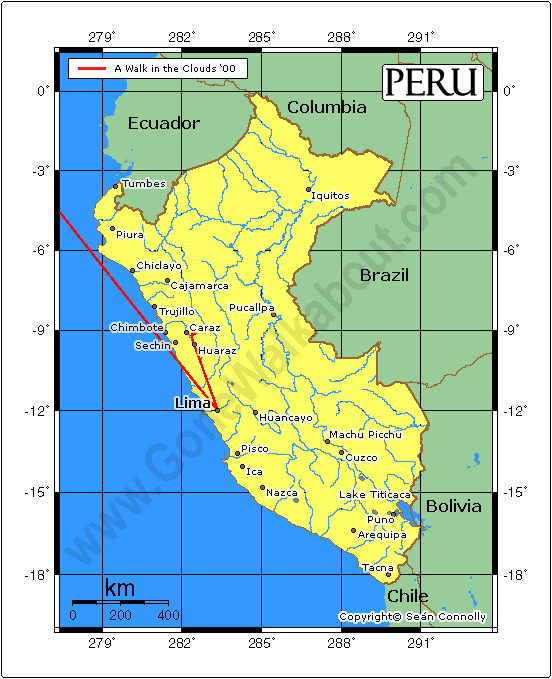 Peru Map
