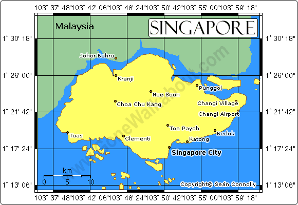 Singapore Map