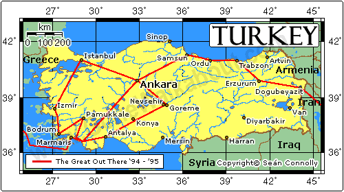 Turkey Map