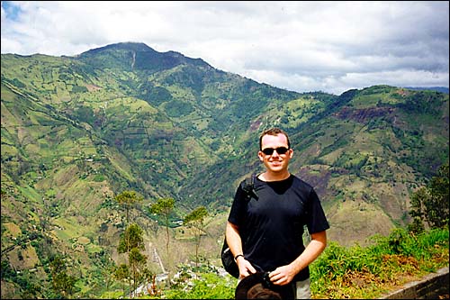 And they say Ireland is green... -- Banos, Ecuador