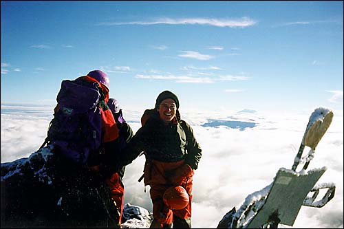 Summit of Vulcan Illiniza Norte, 5116m -- Illiniza Norte, Ecuador
