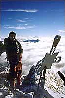 Summit of Vulcan Illiniza Norte, 5116m :: Ecuador