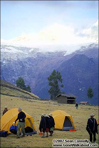 Local fan club -- Cordillera Blanca, Peru