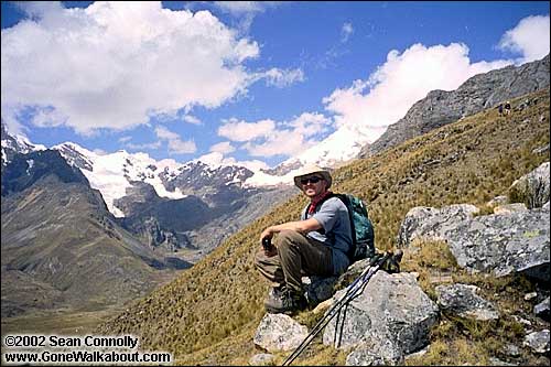 On the way down to Moyobamba at around 14,900' -- Cordillera Blanca, Peru