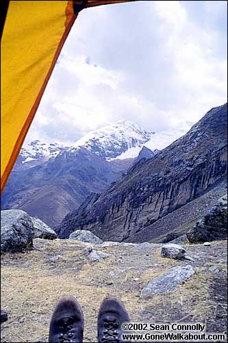 Highest campsite -- Cordillera Blanca, Peru