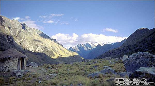 Campsite at Moyobamba (14,900') -- Cordillera Blanca, Peru