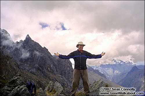 Wow! -- Pucaraju Pass (15,252'), Cordillera Blanca, Peru