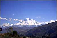 View of the Cordillera Blanca from the Pan-American Highway :: Peru