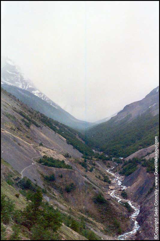 Approach to Refugio Chileno -- Torres del Paine, Chile