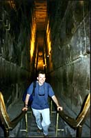 Inside of the Great Pyramid :: Giza, Egypt