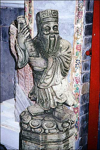 One of the many statues around Wat Po -- Bangkok, Thailand